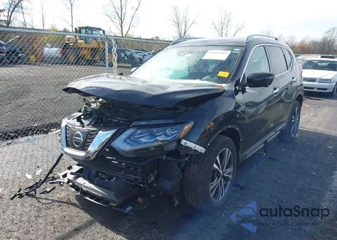 2017 Nissan Rogue Sl z USA, uszkodzony, nr VIN 5N1AT2MV9HC840197